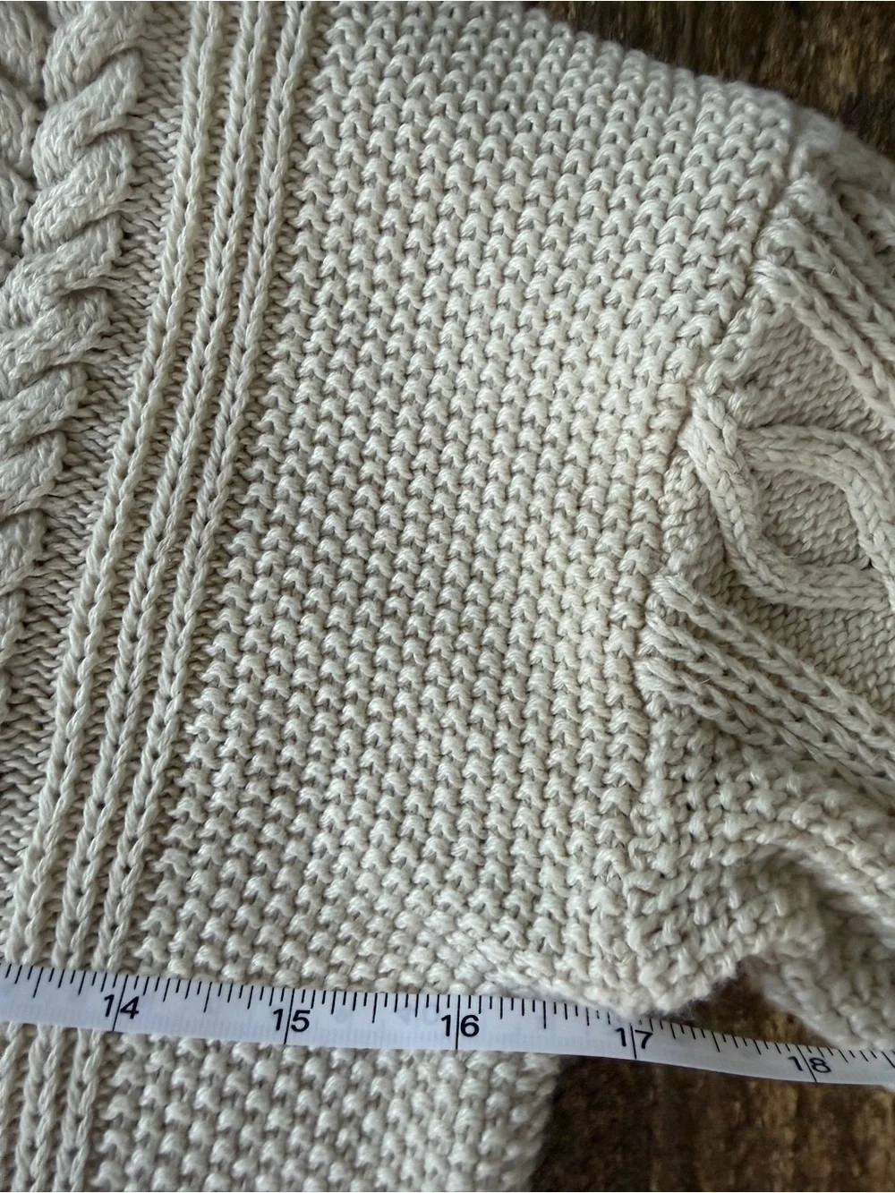 J.Crew Cable Crewneck Sweater Size XS